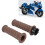 1 Paar Motorrad-Griffgriff, 25 mm, links und 11