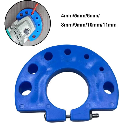 Drill Bit Grinding Attachment For Sharpening With Multiple Angle Notches, ABS Plastic, Compatible With Speed Steel 1
