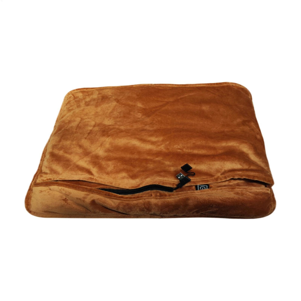 Foot Warmer 16x16 Inch USB Electric Under Desk Heated Foot Pad With 3 Adjustable Settings For Home And Office