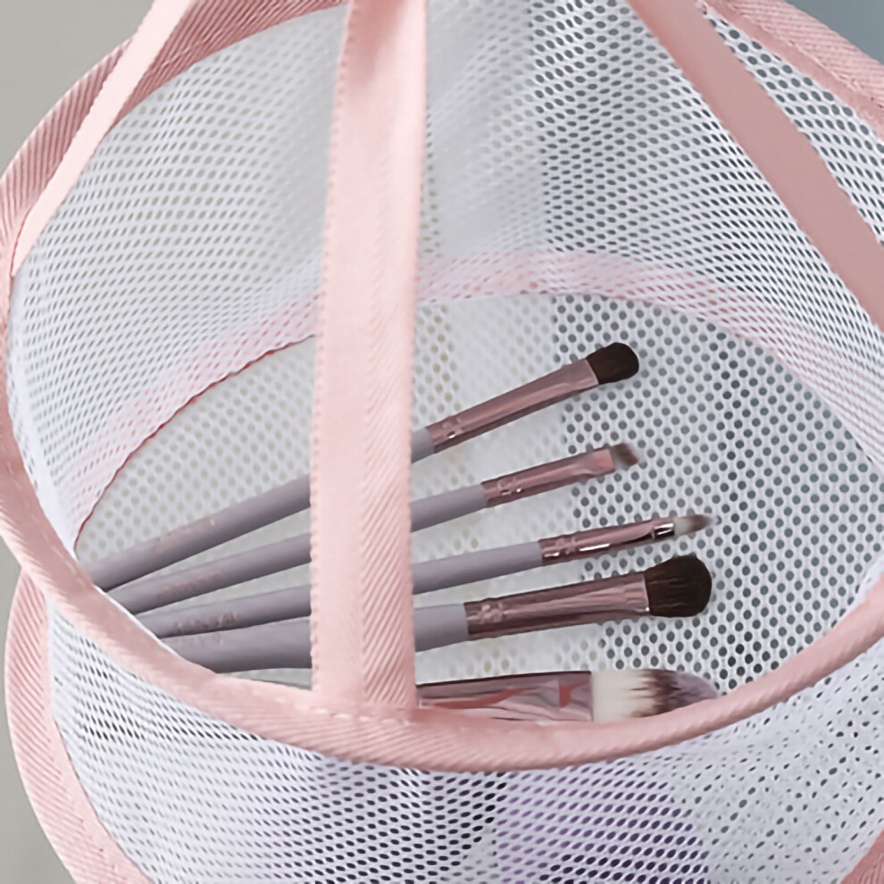 Pink Beauty Egg Drying Net Basket 20Cm Dusty 360 Rotation