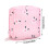 Tragbare Damenhygiene-Pad-Organizer-Beutel für-Rosa Blumen 4