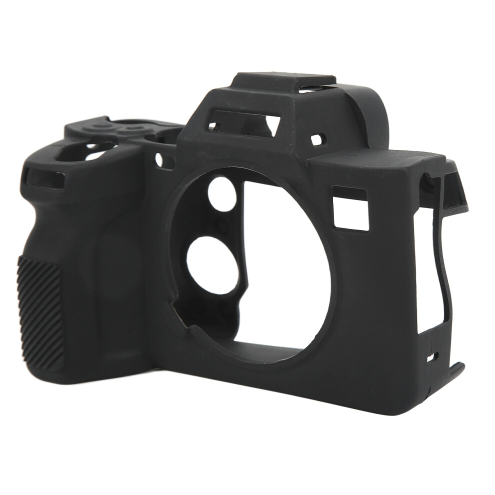 Silicone Camera Case For A74 & A7iv Â Scratch Resistant Protection Black 8191363534447