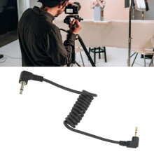 Kamera Auslösekabel 2,5 mm auf 3,5 mm vergoldetes Blitz Auslöserkabel zum Fotografieren