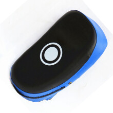 Blau gestreiftes 750 g Box-Trainingspad aus PVC-Leder