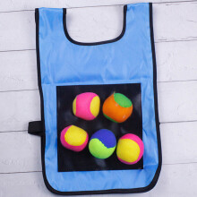 Dodgeball Sticky Weste für Kinder Outdoor-Spielset mit 5 Bällen - Kinderspielzeug