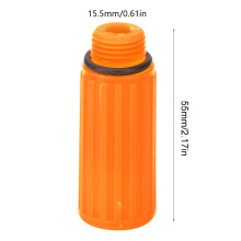 5er-Set Entlüftungskappe 15,5 mm Gelb für Luftkompressor - Belüfter