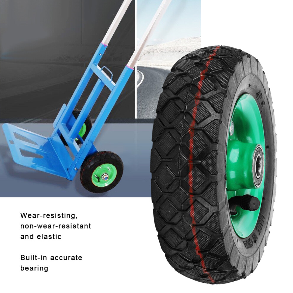 Inflatable 6In Industrial Trolley Wheel Tire 250Kg Wear-Resistant 36Psi 7651363536144