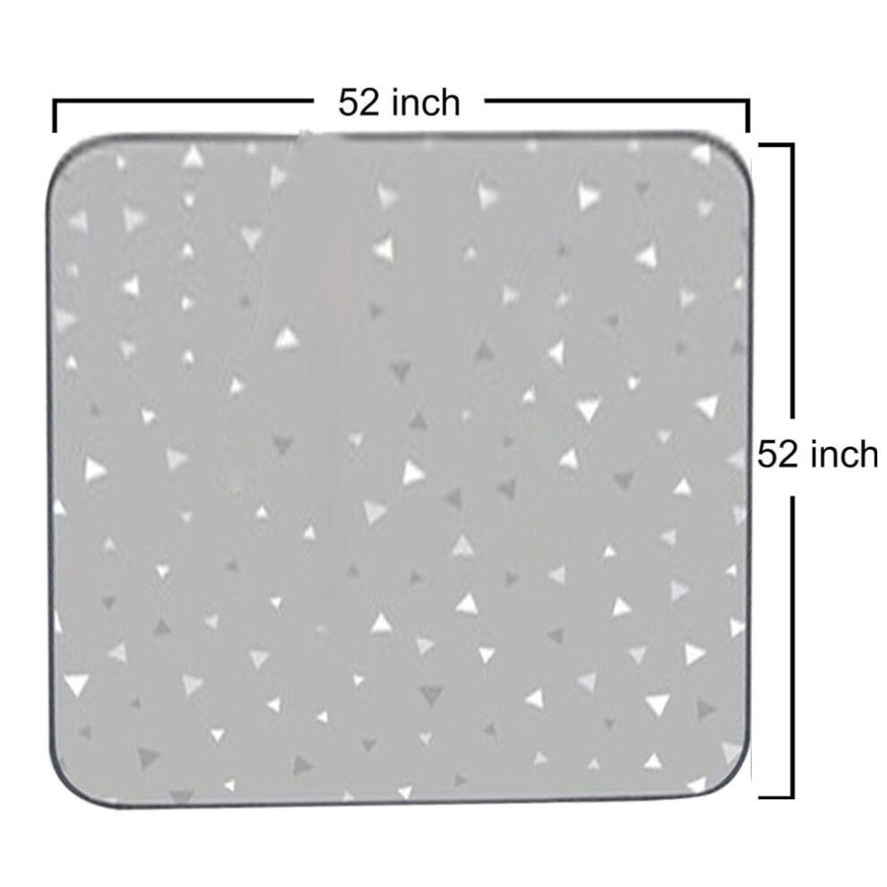 Baby Splat Floor Mat Waterproof Anti Slip 135x135cm Reusable