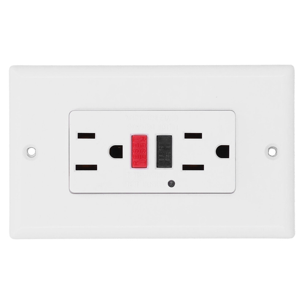 Ac120v Gfci Smart Wall Outlet Us Ground Fault Leakage Protection Socket Ld-3003 9401363537201