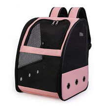 Birdcages Breathable Sling Backpack Parrot Carrier PU Mesh Foldable Lightweight Outdoor Travel Multifunctional Bag
