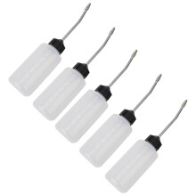 5-Pack Sewing Machine Oil Dispensers 120mL Extended Nut Tip for Precision