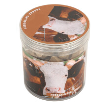 Freeze Dried Beef Dog Treats - Low Fat, High Protein, 18 Months Shelf Life