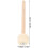 Durable Wool Wooden Handle Drum Sticks 2 Pack for Percussion Instruments 2