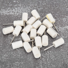 Metal & Jewelry Polishing Buffing Wheel Set 2.35mm Shank Wool Heads 20pcs
