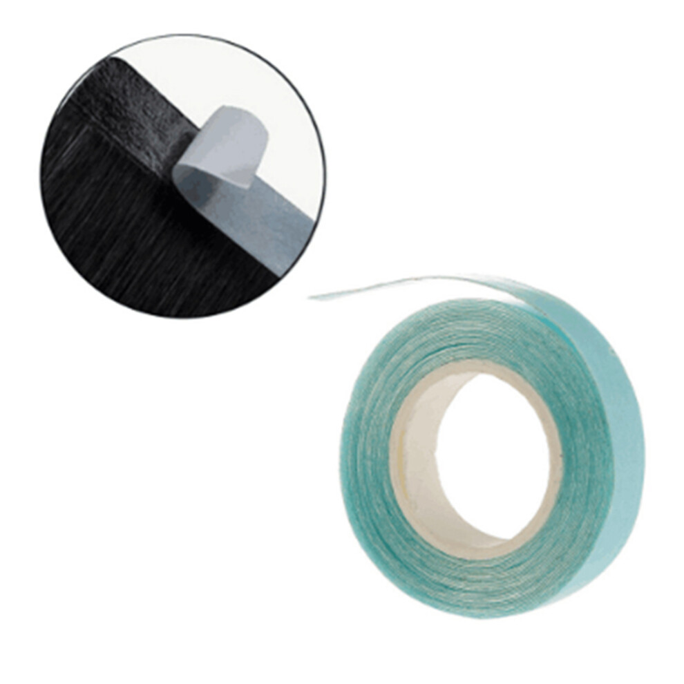Unisex Blue Double Sided Hair Extension Tape For Wigs Toupees 2 Rolls Strong Adhesive