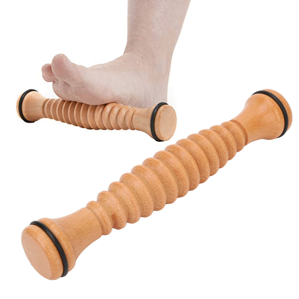 Theaceae Wooden Foot Roller for Relaxing Stress-Relieving Foot Massage