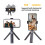 Multiple Device Aluminum Camera Tripod Adjustable Height Suppott 4