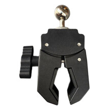 Plastic Mobile Stand Tripod Ball Head Clamp Adjustable Height-A