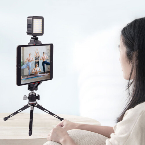 Universal Tablet Phone Holder Clamp Tablet Clamp Adapter Tripod 1