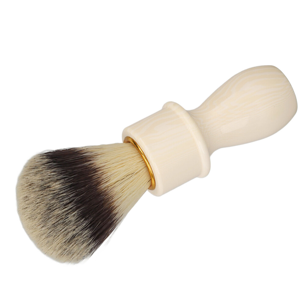 Ergonomic Resin Handle Men's Shaving Brush Soft Hair Face Grooming Tool