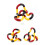 Fidget-Roller-Twist-Spielzeug, Modell: A Größe: 1,0 cm Farbe 7
