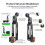 Adjustable Car Mobile Phone Mount Base 17mm Ball Head Adapter 6