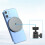 Magnetic Phone Tripod Mount Adapter with 1/4Inch Thread for 7