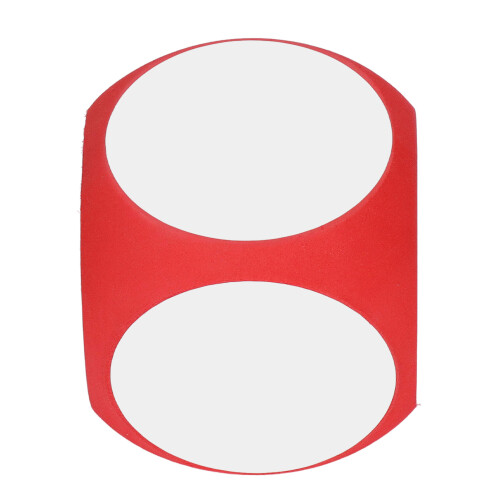 Wipe Off Würfel, 10 cm / 3,9 in rotes EVA-Blank Write-On 2