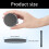 Magnetic Phone Tripod Mount Adapter with 1/4Inch Thread for 3