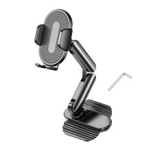 Multiple Angle Car Phone Bracket Aluminum Alloy Adhesive Base