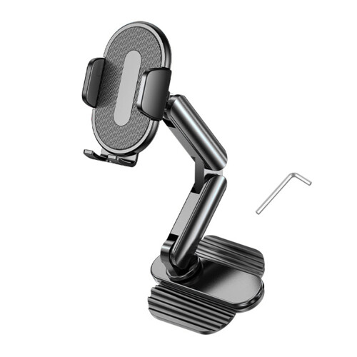 Multiple Angle Car Phone Bracket Aluminum Alloy Adhesive Base
