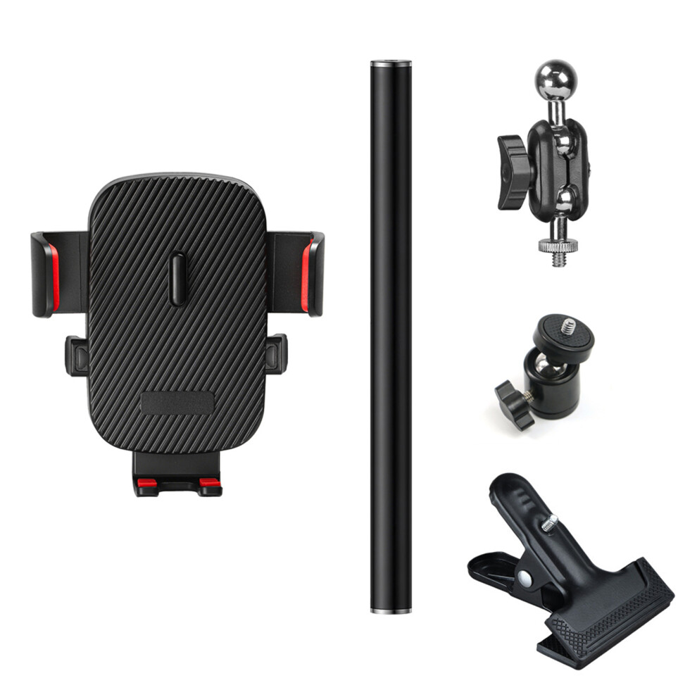 Rotatable Phone Stand Clamp Base 3 Rod Length Optionnals-20Cm 7627000364616