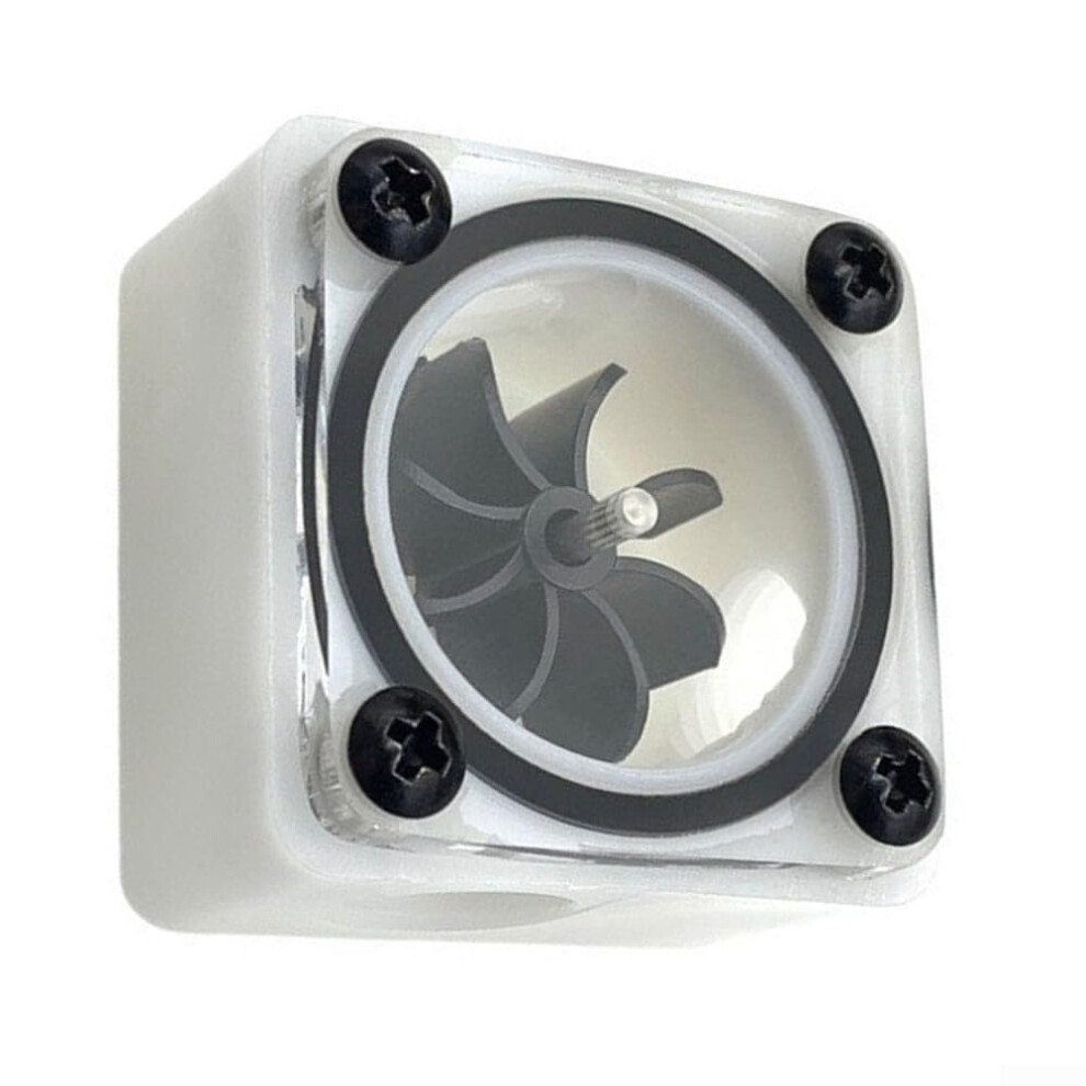 G14 Compatible Pc Water Cooling Meter With Colorful Impeller For Monitoring Water Flow Rate Twoway 9067246017781