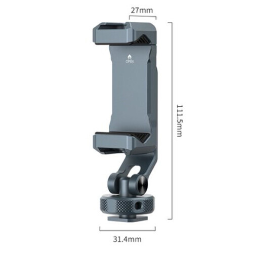 Support de téléphone pour caméra à Double chaussure froide, avec 2