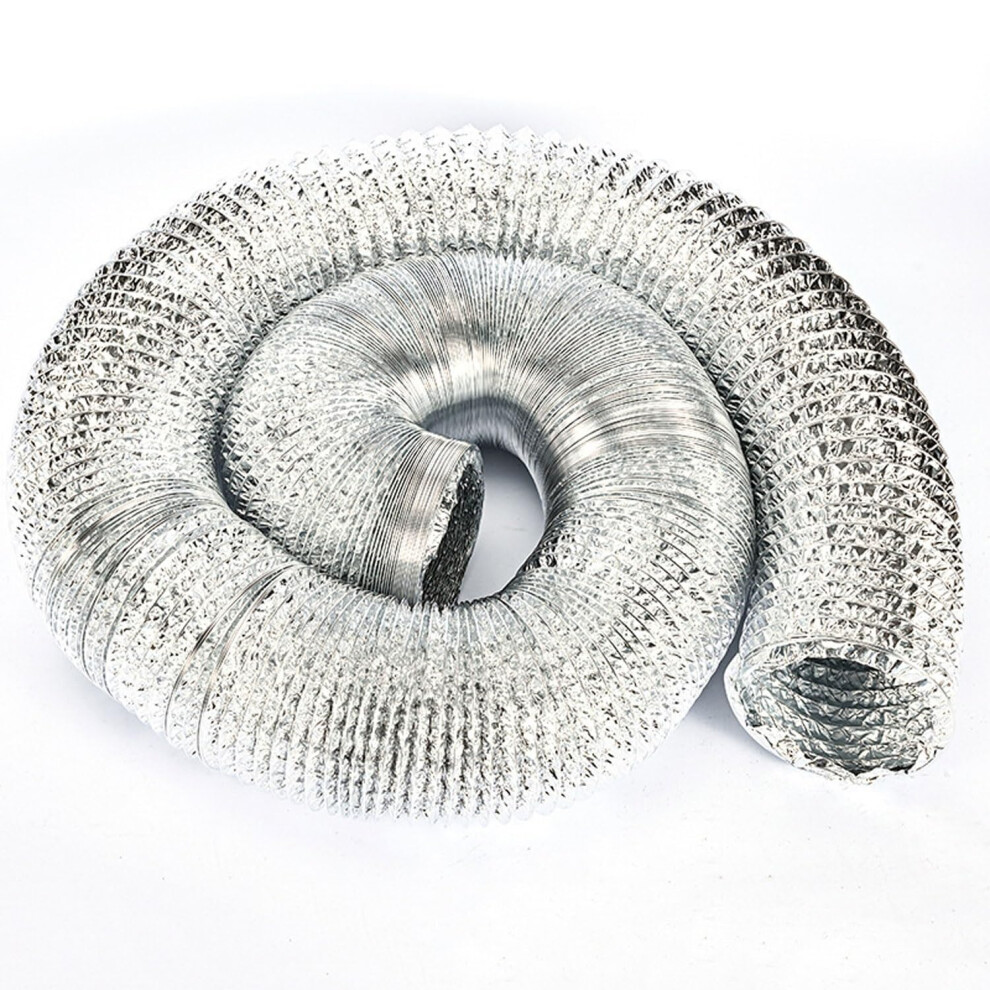 Aluminum Foil Vent Ventilation Ducting 4M Length 300Mm Diameter Flexible Dryer Vent Hose 9105992326907
