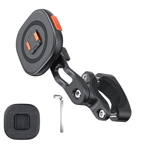 Motorcycle Bike Phone Mount Magnetic Quick Release Secure