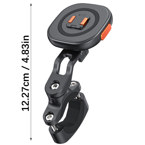 Motorcycle Bike Phone Mount Magnetic Quick Release Secure 1