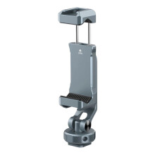Aluminum Phone Mount with 180 Adjustment Double Cold Shoe