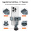 Rotating Smartphone Tripod Adapter Featuring Double 1/4 Screw 7