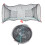 Durable Steel Frame Bait Cage with Extendable Inlets for Effective Trapping 5