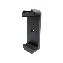 Adjustable Mobile Device Clamp 1/4 Screw-With hot boots black