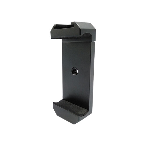 Adjustable Mobile Device Clamp 1/4 Screw-With hot boots black