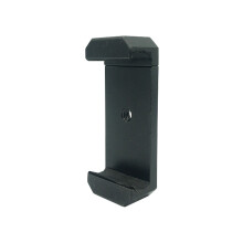 1/4 Screw Aluminum Phone Mount Quick Releases-No hot shoe black