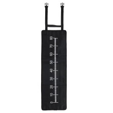 Fishing Unhooking Mat Foldable Portable Carp Fishing Mat With Scale Black Outdoor For River Sea Shore Boat Dock Beach