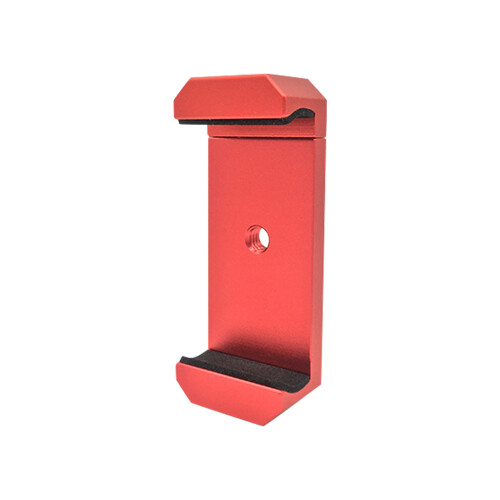 Phone Holder Mount Adapter Clamp Double Pull-No hot boots red