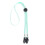 Flexible Headwear Clip Secure Windproof for Cycling-Light green 1