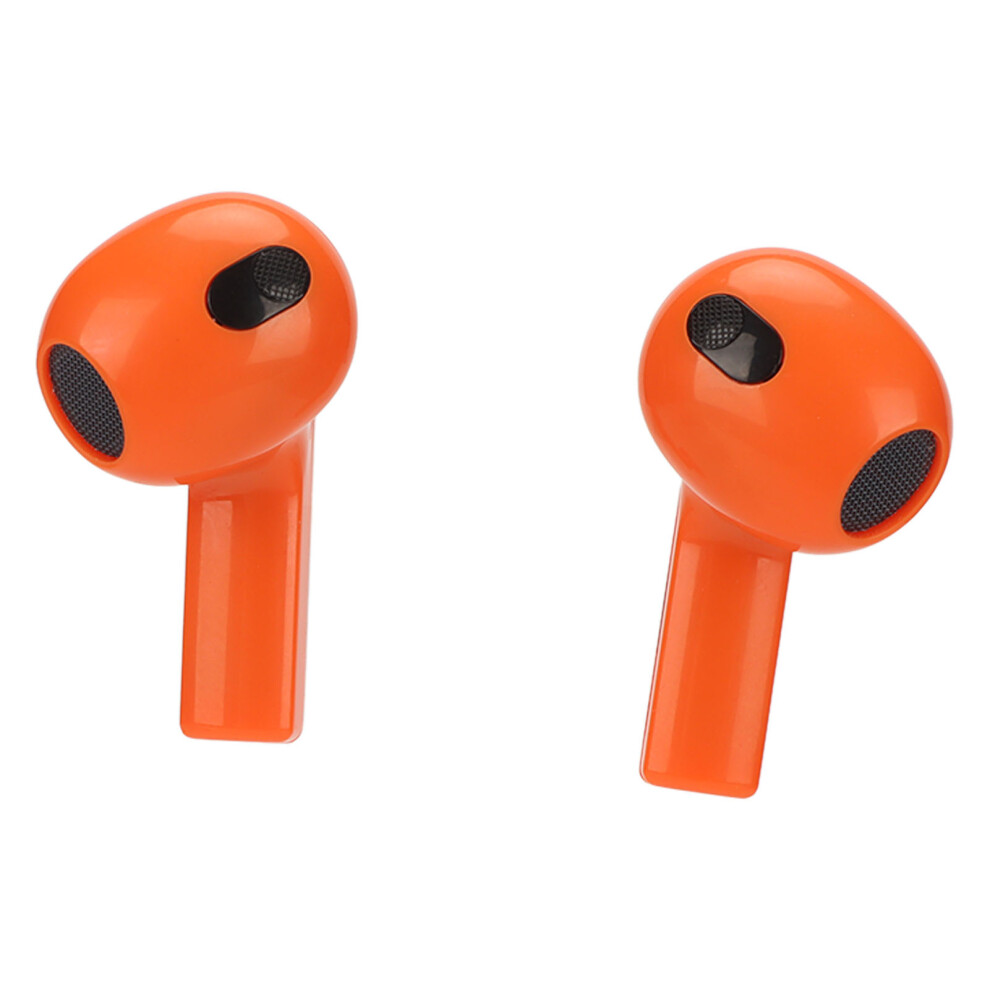 Wireless Bluetooth Earbuds Abs 5H Playtime Low Latency Orange 8751363550405