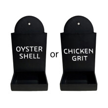 Practical Small Animal Feeder Indoor Home Hanging Feeder-Black