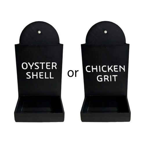 Practical Small Animal Feeder Indoor Home Hanging Feeder-Black