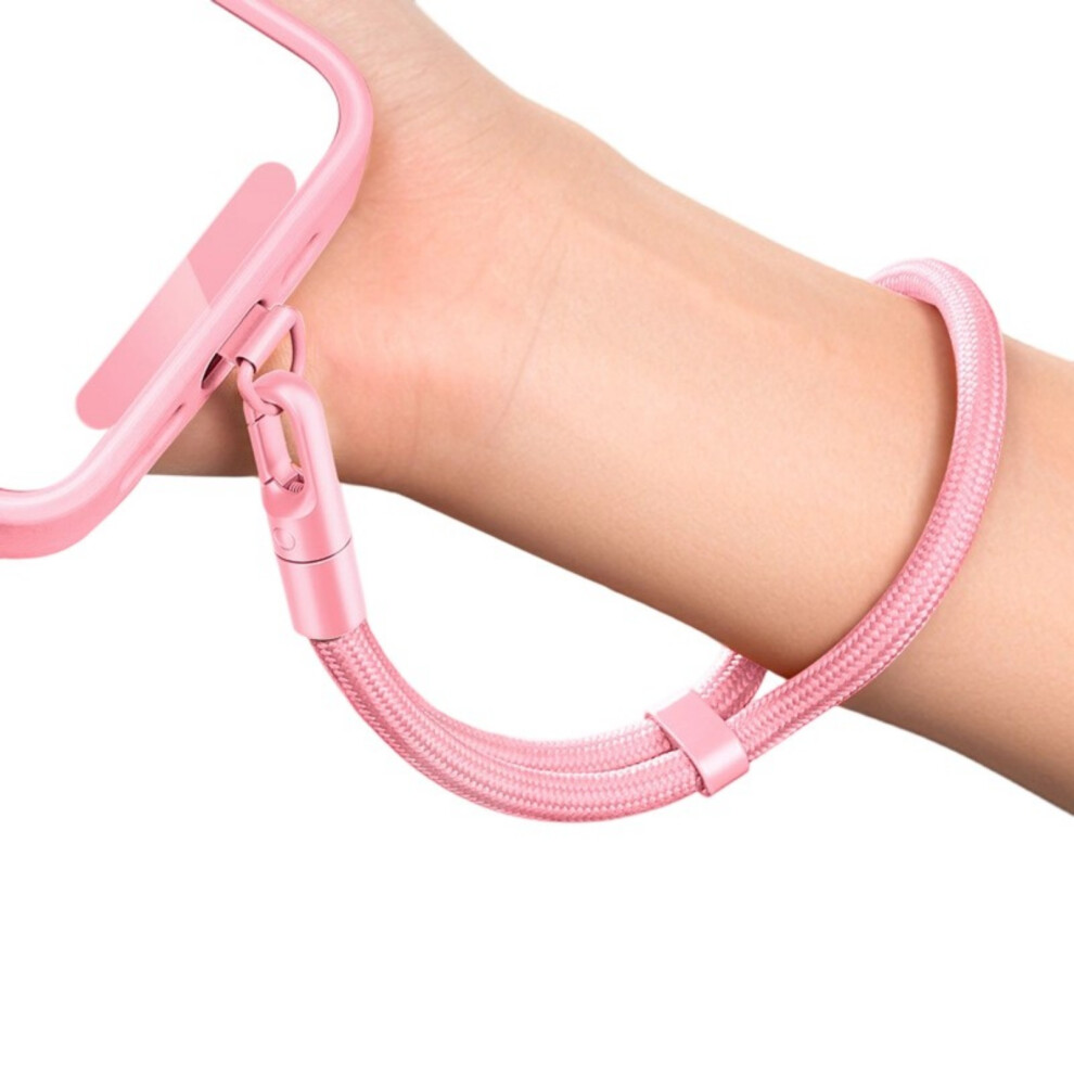 Secure Anti Drop Phone Strap Adjustable Length- Light/Pink 7751000406530